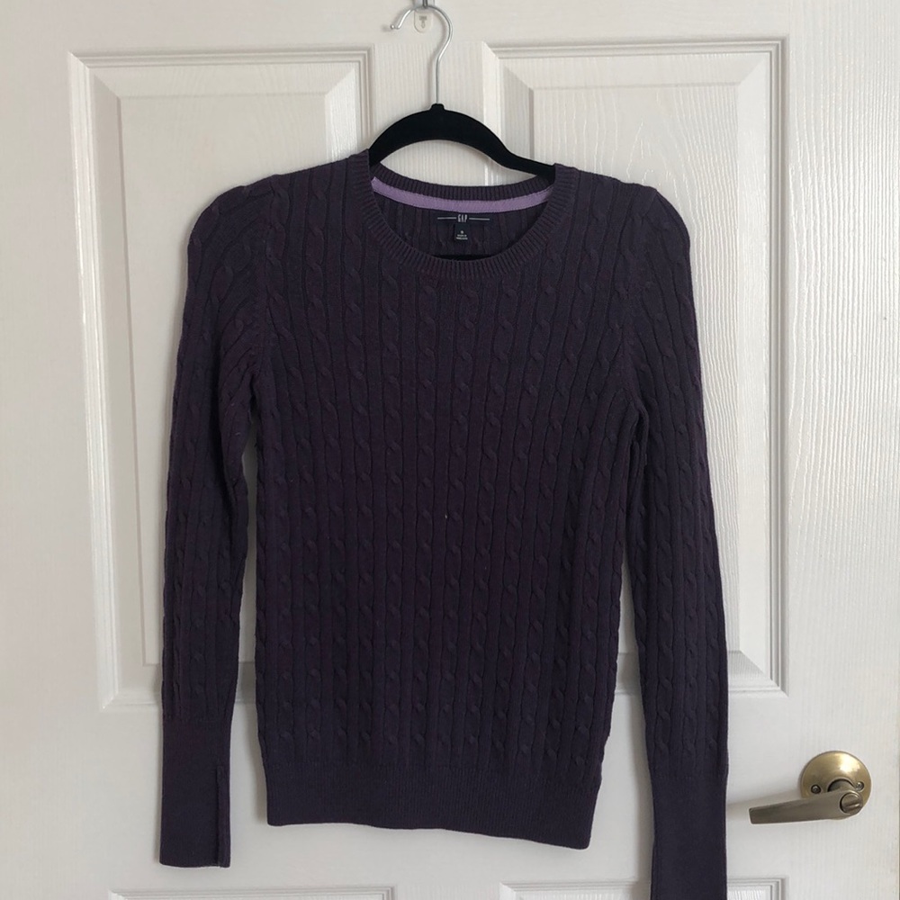 Gap Purple sweater